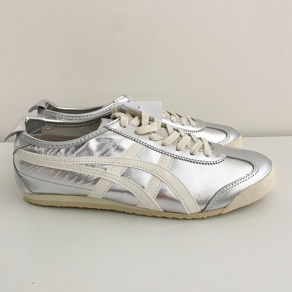 Onitsuka Tiger Mexico 66 Silver Sneakers